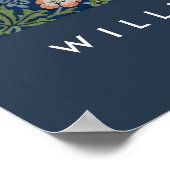 William Morris Strawberry Thief Poster (Ecke)