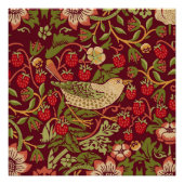 William Morris Strawberry Thief Poster (Vorderseite)