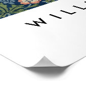 William Morris Strawberry Thief Poster (Ecke)