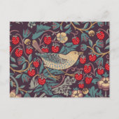 William Morris Strawberry Thief Postkarte (Vorderseite)