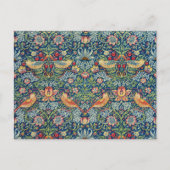William Morris - Strawberry Thief Postkarte (Vorderseite)