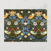 William Morris, Strawberry Thief, Postkarte (Vorderseite)
