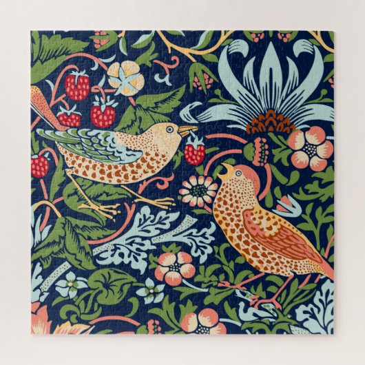 William Morris Strawberry Thief Puzzle (Vertikal)