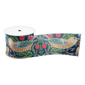 William Morris Strawberry Thief Satinband (Spule)
