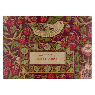 William Morris Strawberry Thief Schneidbrett Schneidebrett