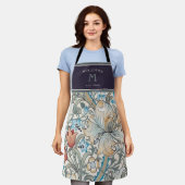 William Morris Strawberry Thief Schürze (Getragen)