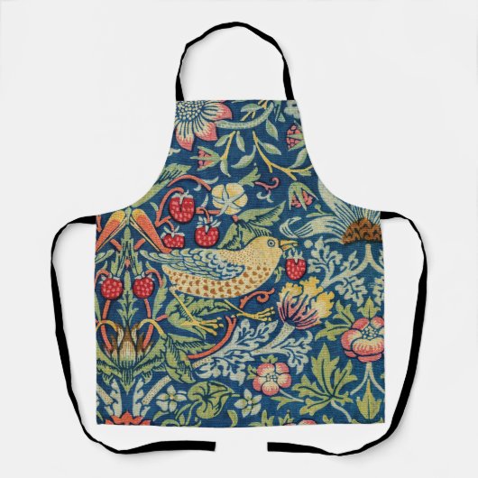 William Morris - Strawberry Thief Schürze (Vorderseite)