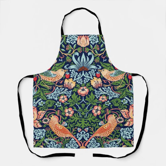 William Morris Strawberry Thief Schürze (Vorderseite)