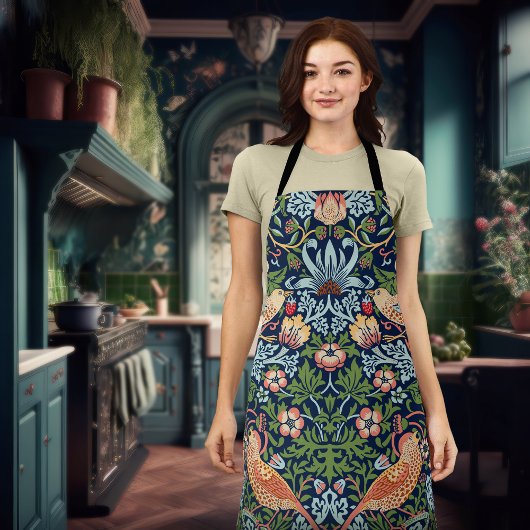 William Morris Strawberry Thief Schürze