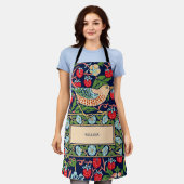 William Morris Strawberry Thief Schürze (Getragen)