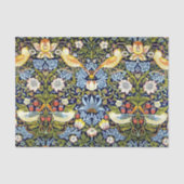 William Morris, Strawberry Thief, Seidenpapier (Vorderseite)