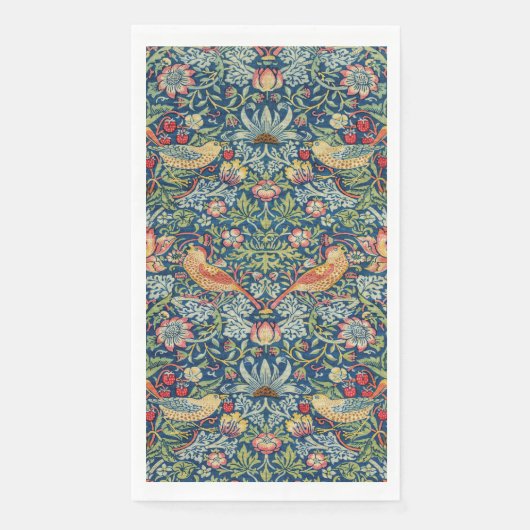 William Morris - Strawberry Thief Serviette (Vorderseite)