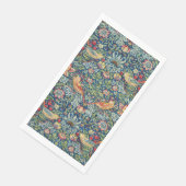 William Morris - Strawberry Thief Serviette (Ecke)