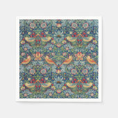 William Morris - Strawberry Thief Serviette (Vorderseite)