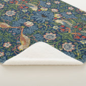 William Morris Strawberry Thief Sherpadecke (3/4)