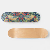 William Morris - Strawberry Thief Skateboard (Horizontal)