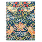William Morris 'Strawberry Thief' SpiralNotebook Notizblock (Vorderseite)