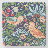William Morris Strawberry Thief Steinuntersetzer (Vorderseite)