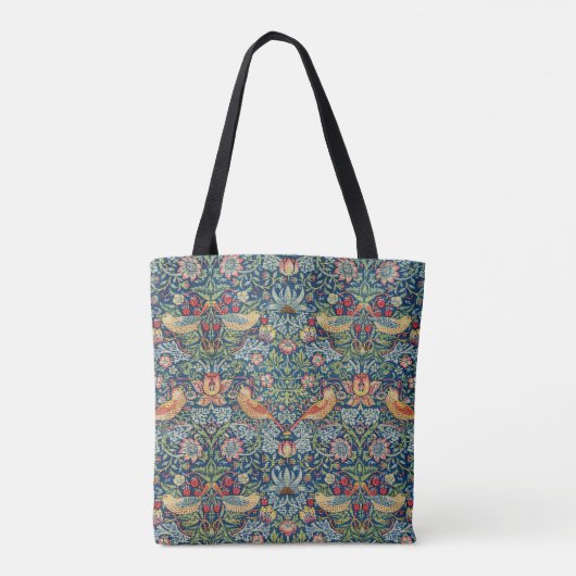 William Morris - Strawberry Thief Tasche (Rückseite)