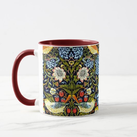 William Morris - Strawberry Thief Tasse (Links)