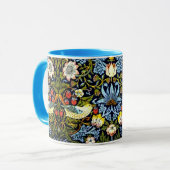 William Morris - Strawberry Thief Tasse (Vorderseite Links)