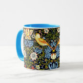 William Morris - Strawberry Thief Tasse (Vorderseite Links)