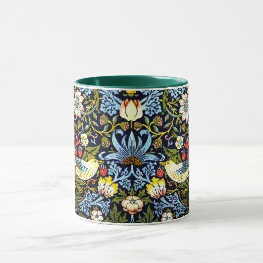 William Morris - Strawberry Thief Tasse (Zentrum)