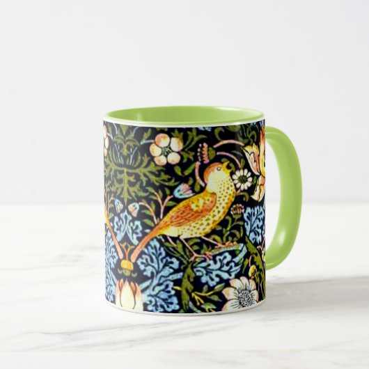William Morris, Strawberry Thief, Tasse (VorderseiteRechts)