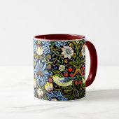 William Morris - Strawberry Thief Tasse (VorderseiteRechts)