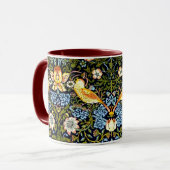 William Morris - Strawberry Thief Tasse (Vorderseite Links)