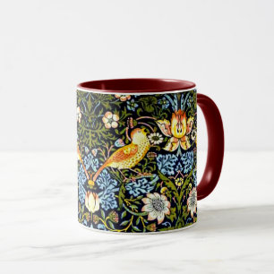 William Morris - Strawberry Thief Tasse