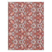 William Morris Strawberry Thief Terrakotta-Vogel Tischdecke (Vorderseite)
