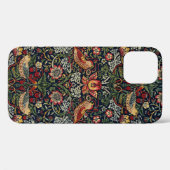 William Morris Strawberry Thief Textilmuster Case-Mate iPhone Hülle (Rückseite (Horizontal))