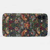 William Morris Strawberry Thief Textilmuster Case-Mate iPhone Hülle (Rückseite (Horizontal))