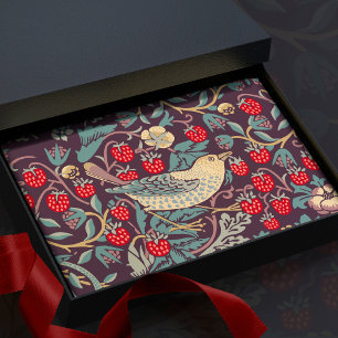 William Morris Strawberry Thief Tissue Paper Seidenpapier
