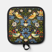 William Morris - Strawberry Thief Topflappen (Vorderseite)