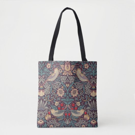William Morris Strawberry Thief Tote Bag Tasche (Vorderseite)