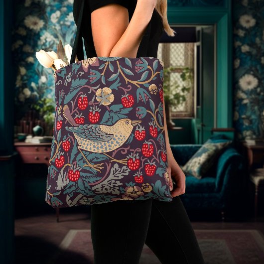William Morris Strawberry Thief Tote Bag Tasche