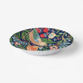 William Morris Strawberry Thief Verziert Pappteller (Gewinkelt)