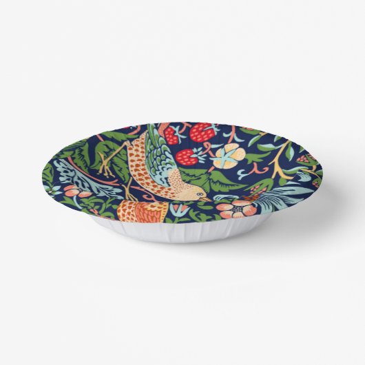 William Morris Strawberry Thief Verziert Pappteller (Gewinkelt)