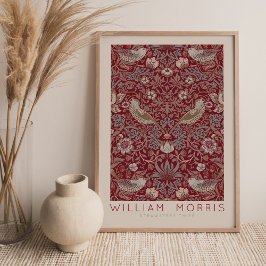 William Morris Strawberry Thief Wall Art Poster