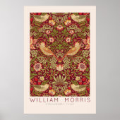 William Morris Strawberry Thief Wandkunstposter Poster (Vorne)