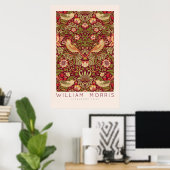 William Morris Strawberry Thief Wandkunstposter Poster (Heimbüro)