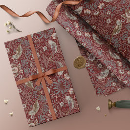 William Morris Strawberry Thief Wrapping Paper Geschenkpapier Set