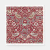 William Morris Strawberry Thief Wrapping Paper Serviette (Vorderseite)