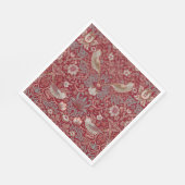 William Morris Strawberry Thief Wrapping Paper Serviette (Ecke)