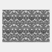 William Morris Strswberry Diief, Multi Blue Black Geschenkpapier Set (Vorderseite 3)