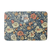 William Morris style floral acanthus pattern Badematte (Vorderseite)