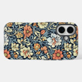 William Morris style floral acanthus pattern Case-Mate iPhone Hülle (Rückseite (Horizontal))