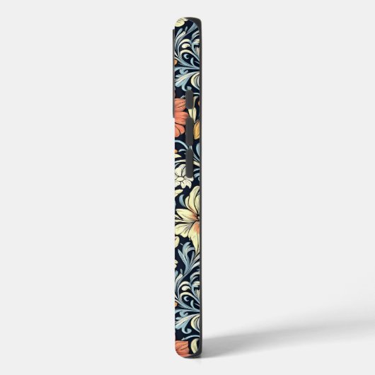 William Morris style floral acanthus pattern Case-Mate iPhone Hülle (Rückseite / Links)